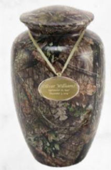 Mossy Oak Camouflage Urn