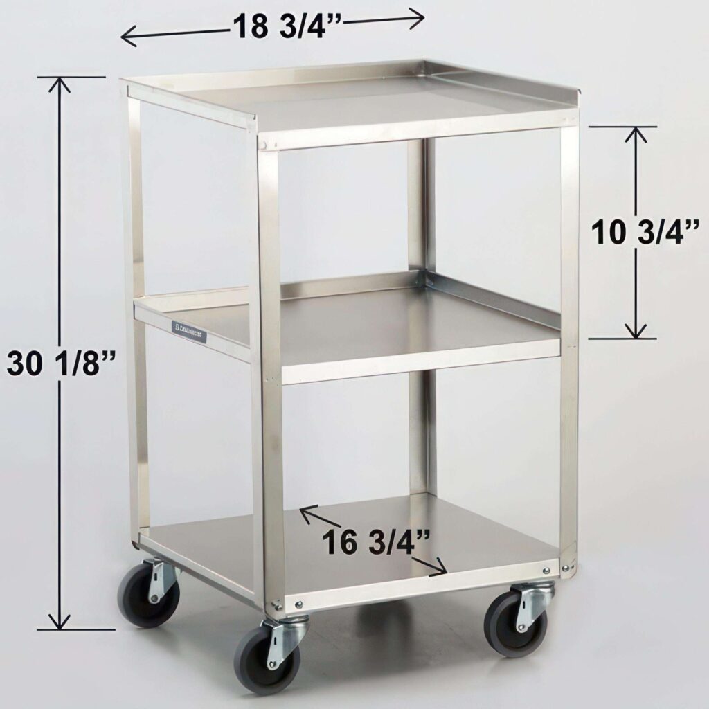 Equipment Stand 3 Shelf