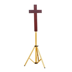 Dominican Cross with adjustable Tripod Stand