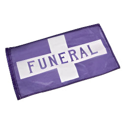 Dual Magnetic Funeral Flag Set