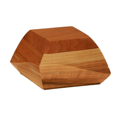 Sculpted Wood Urns