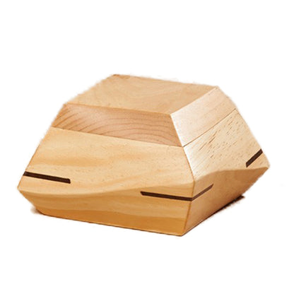 Sculpted Wood Urns
