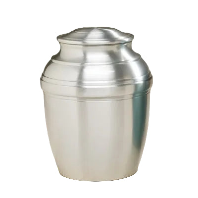 Silverado Hand Spun Pewter Urns