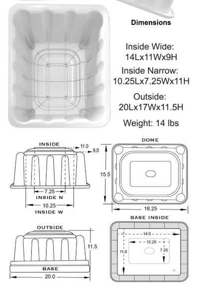 Polyguard Urn Vault