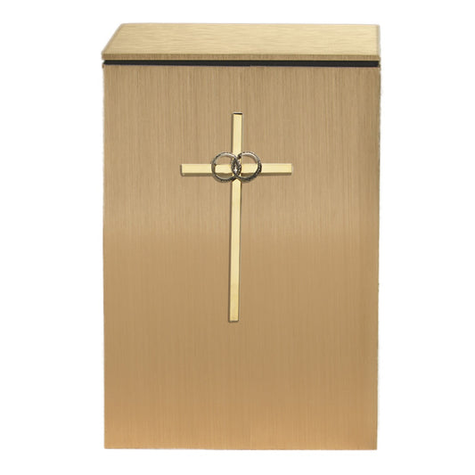 Solitary: Weddings Rings & Cross Urn