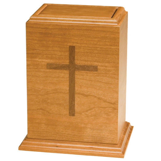 Harrington Wood Urn