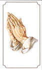 Praying Hands- Prayer Cards