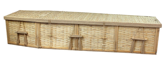 Bamboo Coffin Unassembled 6 ft. 5 in.