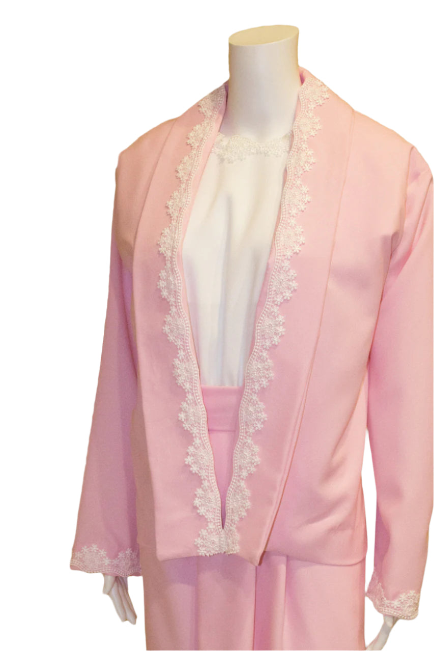 Dress - Polyester Suit w/Applique