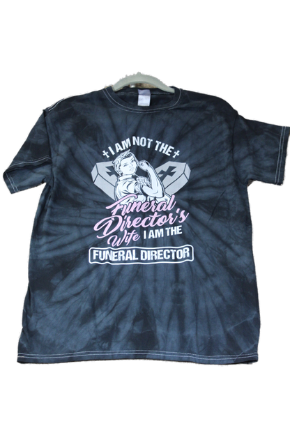 Black Tie-dye T-Shirt