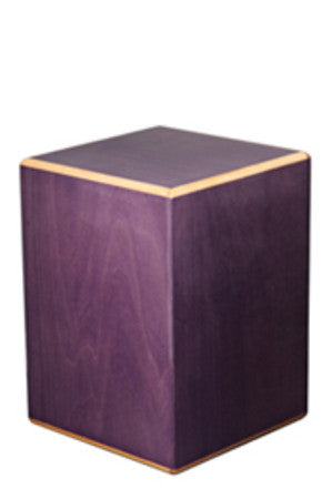 Colored Wooden Urns