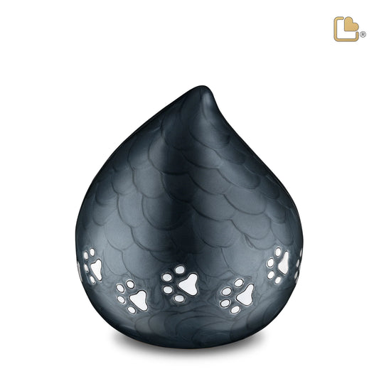 LoveUrns® Love Drop Paw Print Urn