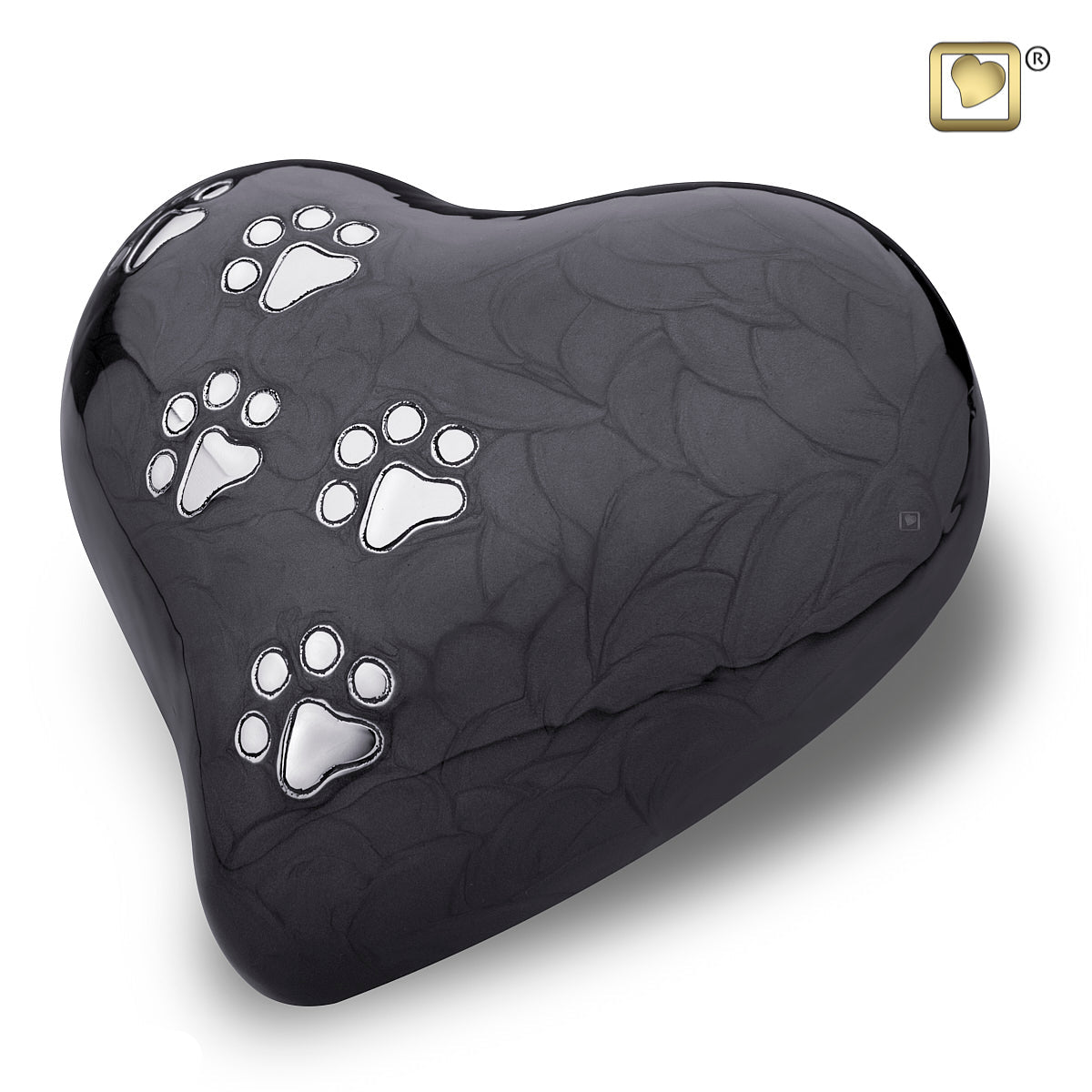 LoveUrns® Love Paw Midnight Heart